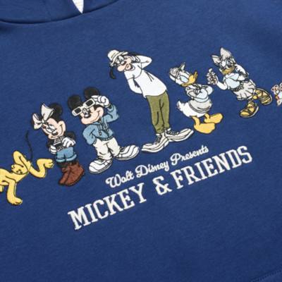 Mickey Mouse and Friends Hooded Sweatshirt For Adults