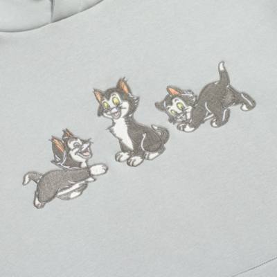 Figaro Hooded Sweatshirt For Adults, Pinocchio