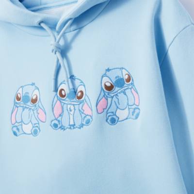 Sweat-shirt Stitch &agrave; capuche pour adultes, Lilo & Stitch