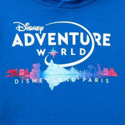 Felpa con cappuccio adulti Disneyland Paris Adventure World