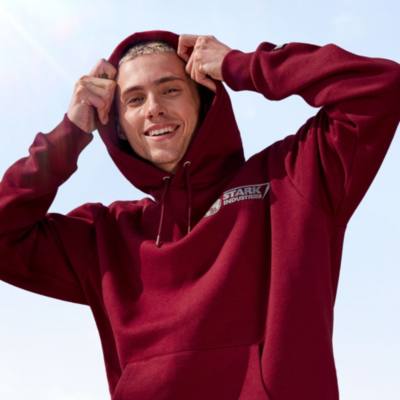 Disney Store Stark Industries Hooded Sweatshirt For Adults