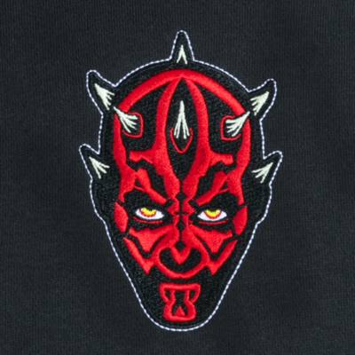 Darth Maul Zip Front Hooded Sweat Jacket Hoodie For Adults, Star Wars: Episode 1 - The Phantom Menace 25th Anniversary