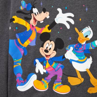 Mickey Mouse and Friends Disneyland Resort 70th Anniversary Sweatshirt for Adults