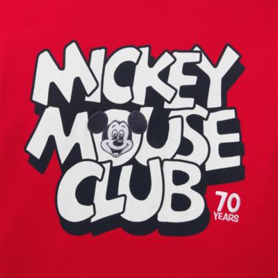 The Mickey Mouse Club 70th Anniversary Sweatshirt for Adults