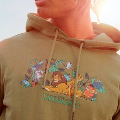 Disney Store The Lion King Hooded Sweatshirt For Adults