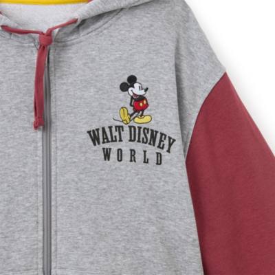Haut Mickey &agrave; capuche zipp&eacute; Walt Disney World pour adultes