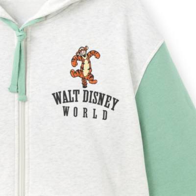 Haut Tigrou &agrave; capuche zipp&eacute; Walt Disney World pour adultes