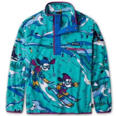 Columbia Pull polaire Mickey bleu pour hommes | Disney Store