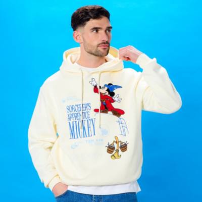 Felpa con cappuccio adulti Topolino Apprendista Stregone, Fantasia