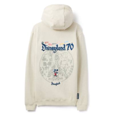Sudadera capucha Mickey Mouse y mapa para adultos, Disneyland Resort 70.&ordm;&nbsp;aniversario
