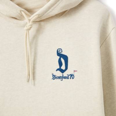 Mickey Mouse & Map Disneyland Resort 70th Anniversary Hooded Sweatshirt For Adults