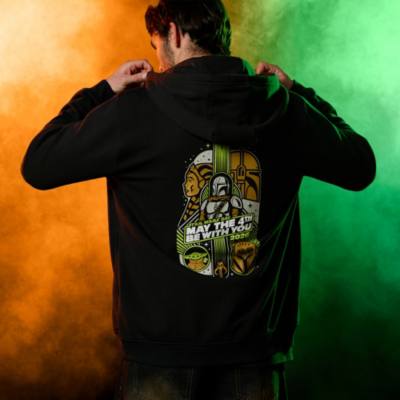 Star Wars Day 2026 'May the 4th Be With You' Zip Hoodie for Adults