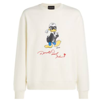 Disney x KARL LAGERFELD Men's White Sweatshirt