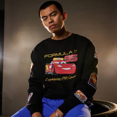 Disney and Pixar&rsquo;s Cars with Formula 1 Sweatshirt for Adults, D23: The Ultimate Disney Fan Event