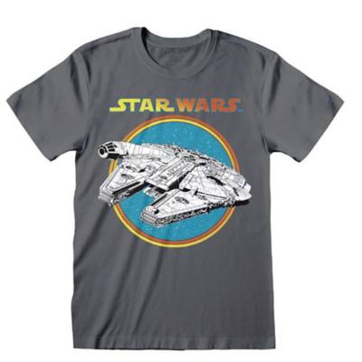 Star Wars - Millennium Falcon - T-Shirt für Erwachsene
