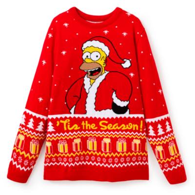 Homer Simpson Christmas Jumper for Adults, The Simpsons