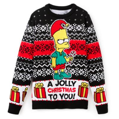 Bart Simpson Christmas Jumper for Adults, The Simpsons
