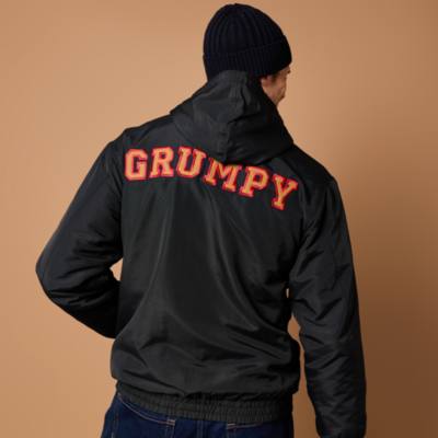 Grumpy Men's Hooded Jacket, Snow White and the Seven Dwarfs
