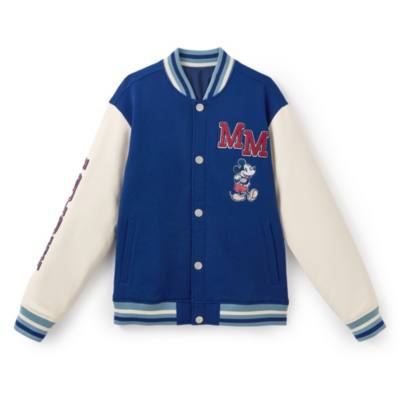 Mickey Mouse Nautical Varsity Jacket for Adults