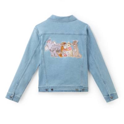 Blouson Winnie l'Ourson en denim pour adultes