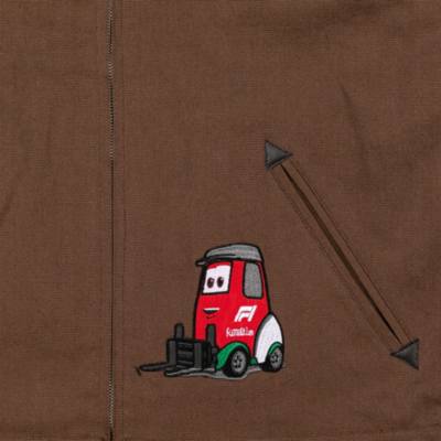 Disney and Pixar&rsquo;s Cars with Formula 1 Lightning McQueen Racing Jacket