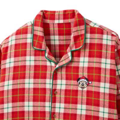 Mickey Mouse Festive Plaid Men's Pyjamas