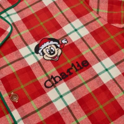 Pijama Mickey Mouse para hombre, Festive Plaid