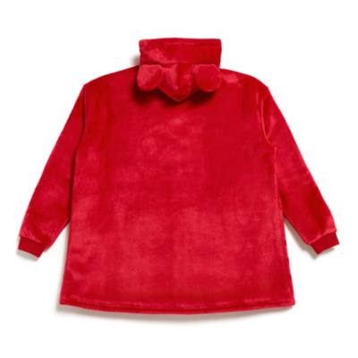 Mickey Mouse and Pluto Festive Oversized Lounge Hooded Top For Adults