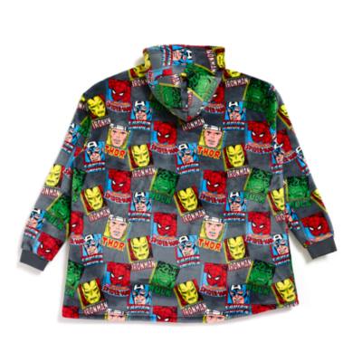 Marvel Comics Oversized Lounge Hooded Top For Adults