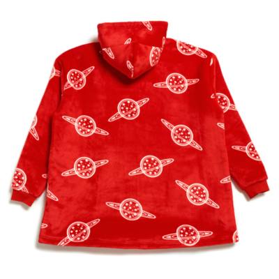 Pizza Planet Oversized Lounge Hooded Top For Adults, Toy Story