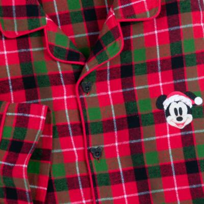 Mickey Mouse Festive Plaid Men's Pyjamas