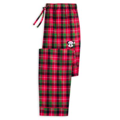 Mickey Mouse Festive Plaid Men's Pyjamas