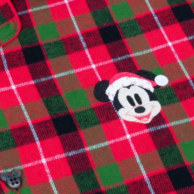 Mickey Mouse Festive Plaid Men's Pyjamas