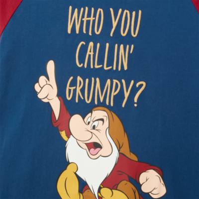 Grumpy Pyjamas for Adults, Snow White and the Seven Dwarfs