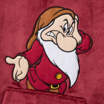 Grumpy Oversized Lounge Hooded Top for Adults, Snow White and the Seven Dwarfs