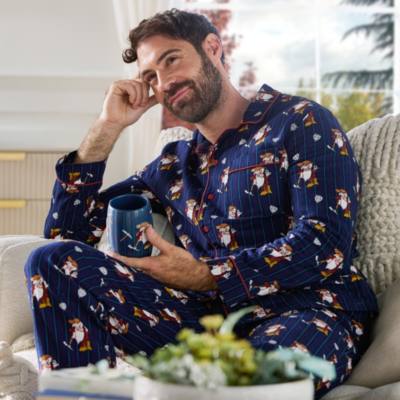 Pyjama Grincheux pour adultes, Blanche Neige et les Sept Nains