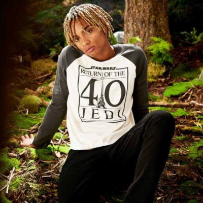 Disney Store Star Wars: Return of the Jedi 40th Anniversary Long Sleeve Top For Adults