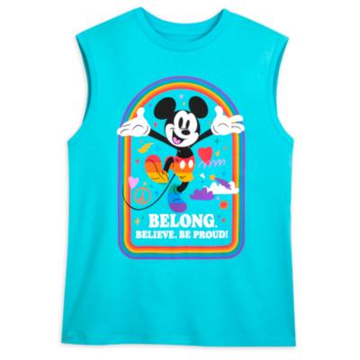Disney Store Mickey Mouse Disney Pride Tank Top For Adults