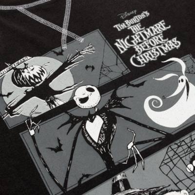Tim Burton's The Nightmare Before Christmas Long Sleeve Top For Adults
