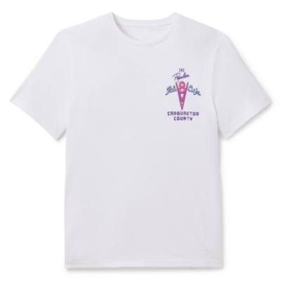 Flo&rsquo;s V8 Caf&eacute; White T-Shirt For Adults, Disney Pixar Cars