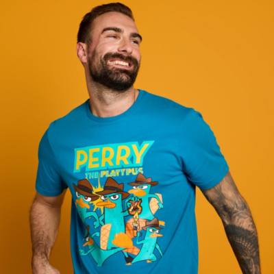 Perry the Platypus T-Shirt for Adults, Phineas and Ferb