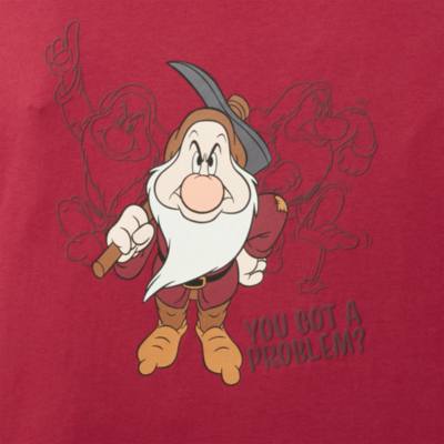 Grumpy T-Shirt for Adults, Snow White and the Seven Dwarfs