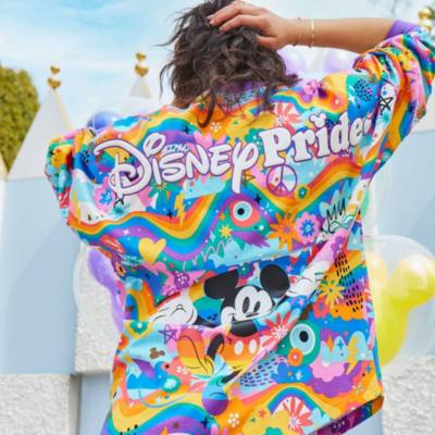 Disney Store Mickey Mouse Disney Pride Spirit Jersey For Adults