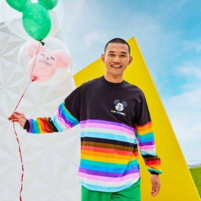 Mickey Mouse Disney Pride Cast Member Spirit Jersey For Adults