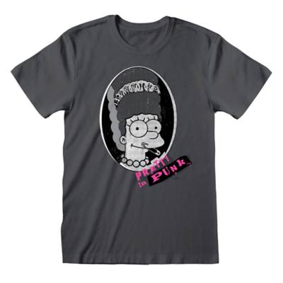 Marge Simpson 'Pretty in Punk' T-Shirt For Adults, The Simpsons