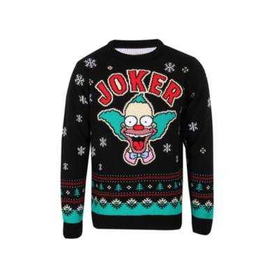 Joker Festive Jumper For Adults, The Simpsons
