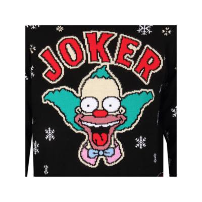 Joker Festive Jumper For Adults, The Simpsons