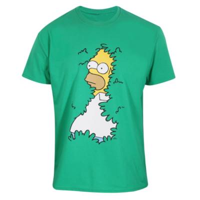 Homer Simpson in Bushes T-Shirt For Adults, The Simpsons