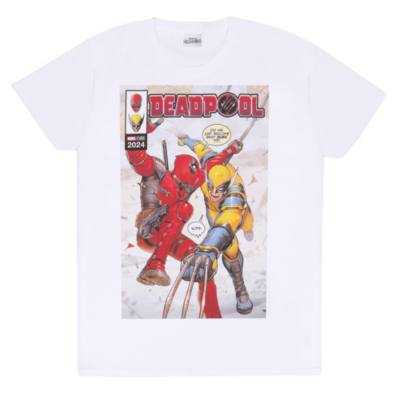 Deadpool & Wolverine Comic Book Cover T-Shirt For Adults