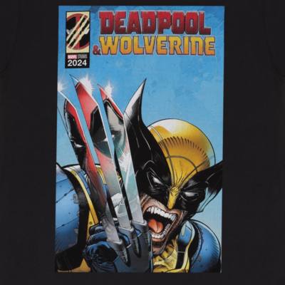 Wolverine 'Deadpool Reflection' T-Shirt For Adults